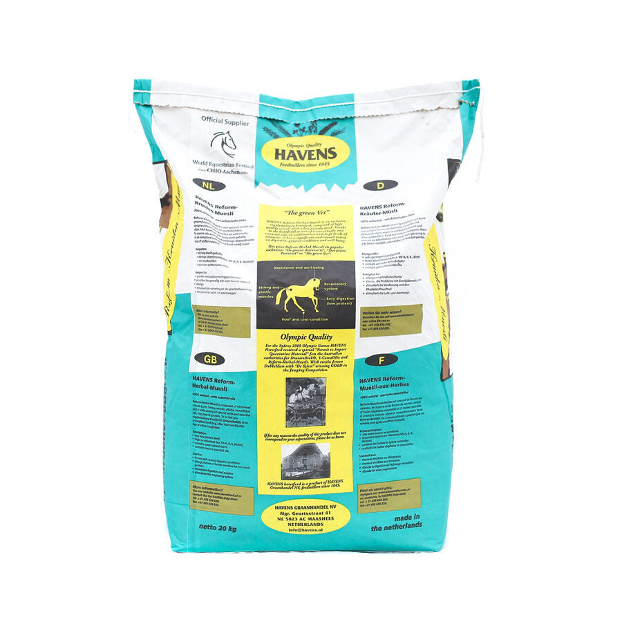 HAVENS GREEN VET muesli, 20kg