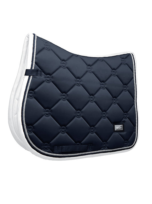 Jump Saddle Pad Midnight White edge